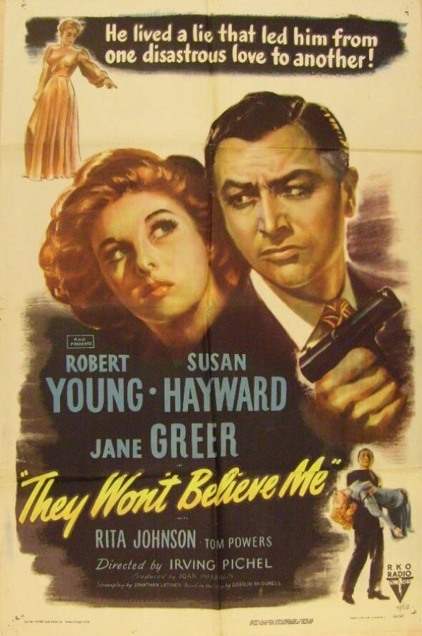 They Won't Believe Me originales US Filmplakat