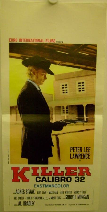 32 Caliber Killer original italian locandina poster