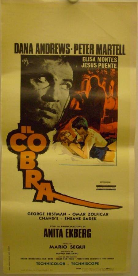 The Cobra original italian locandina movie poster