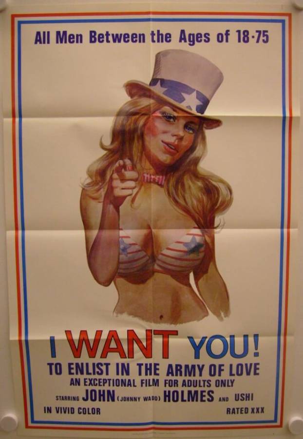 I want you! original release US onesheet