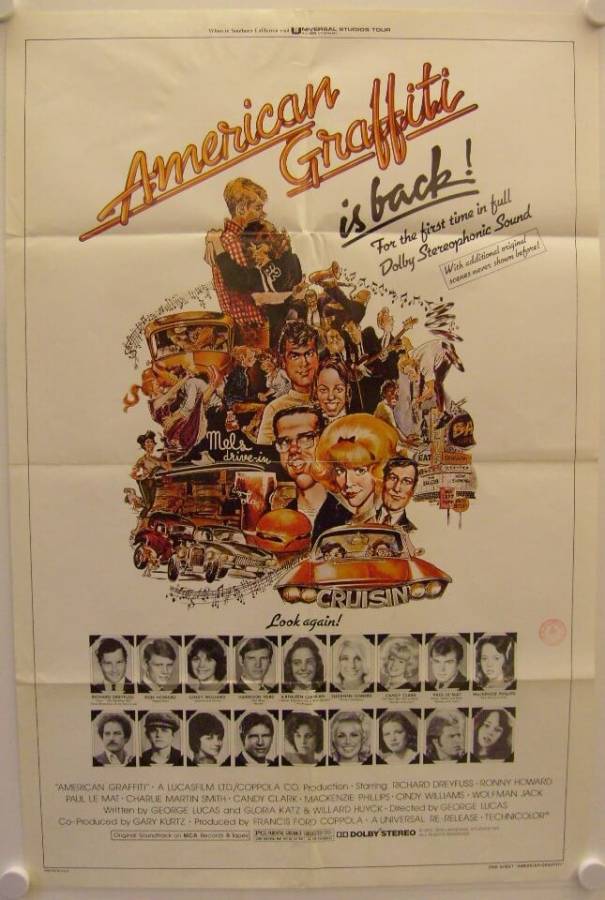American Graffiti originales Filmplakat
