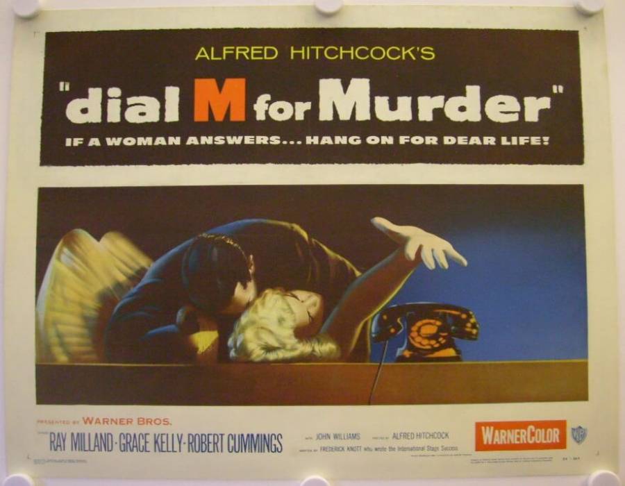 Bei Anruf Mord originales US Filmplakat