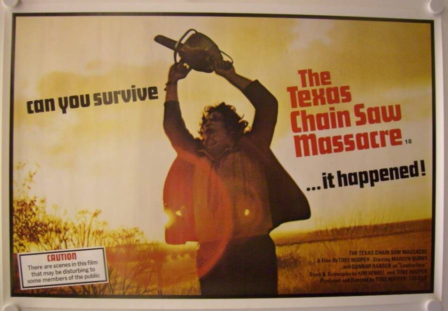 Blutgericht in Texas originales Filmplakat