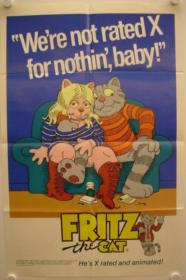 Fritz the Cat originales US Filmplakat