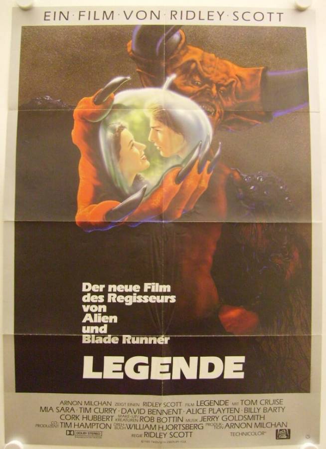 Legend original release german movie poster