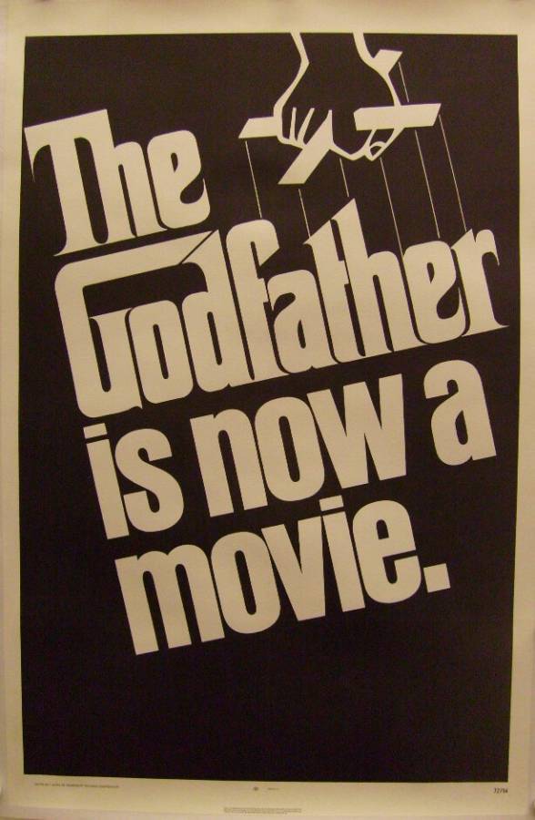 Der Pate originales Filmplakat