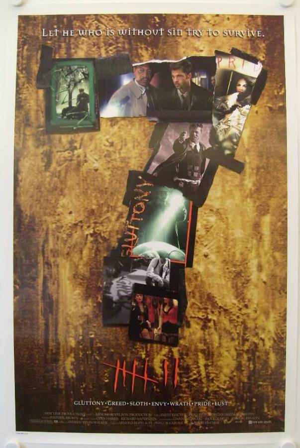 Sieben originales Filmplakat