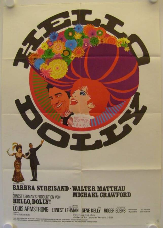 Hello Dolly original release german movie poster