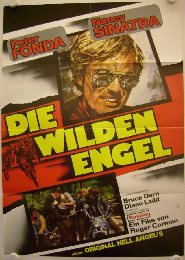 Die wilden Engel originales deutsches Filmplakat