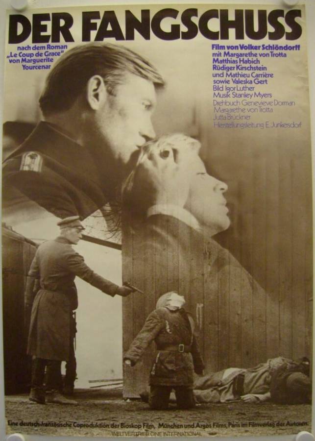 Coup de Grace original release german movie poster