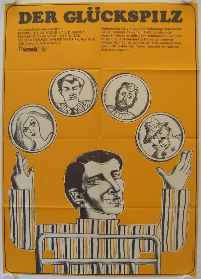 The Fortune Cookie original release east-german movie poster