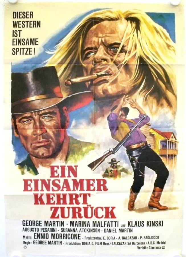Ein Einsamer kehrt zurück originales Filmplakat