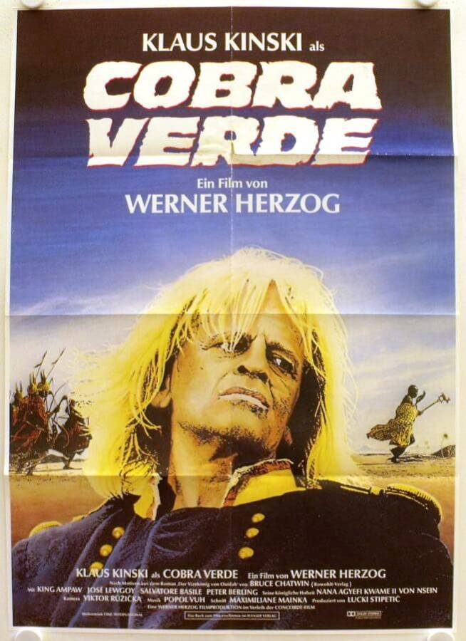 Cobra Verde originales deutsches Filmplakat