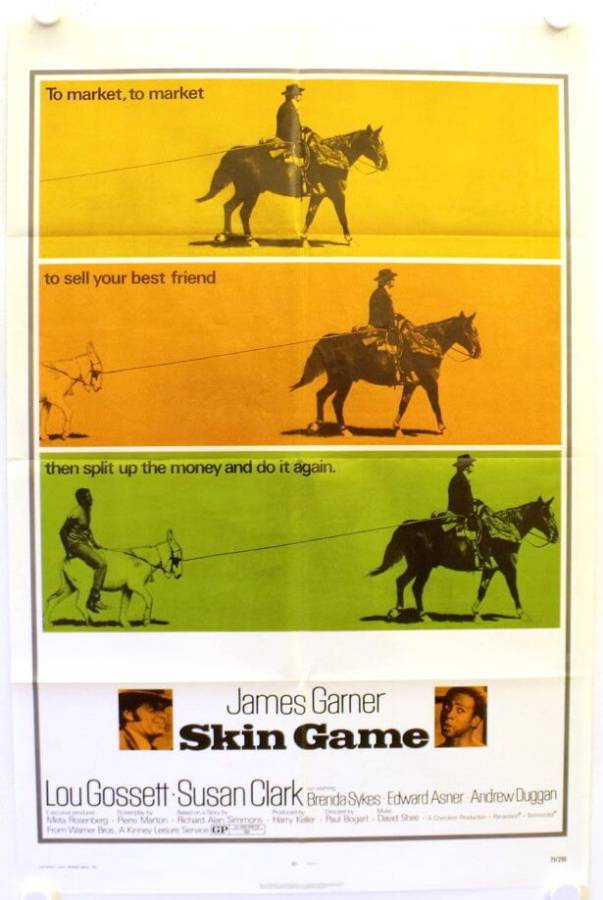 Skin Game original release US onesheet movie poster