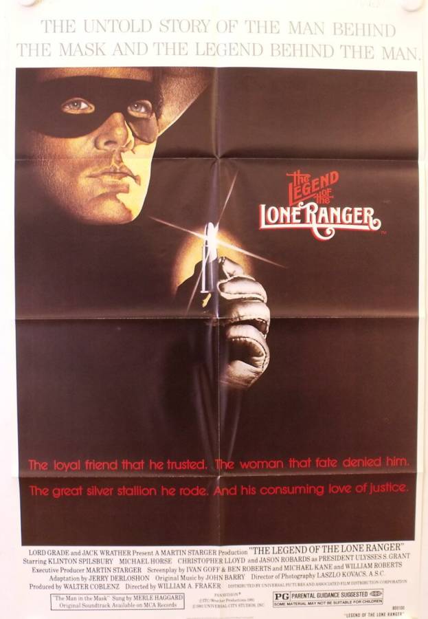 Die Geschichte vom Einsamen Ranger originales US Filmplakat