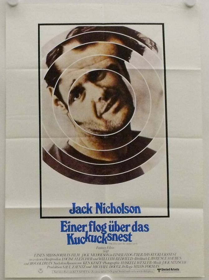 One flew over the Cuckoos Nest original release german movie poster