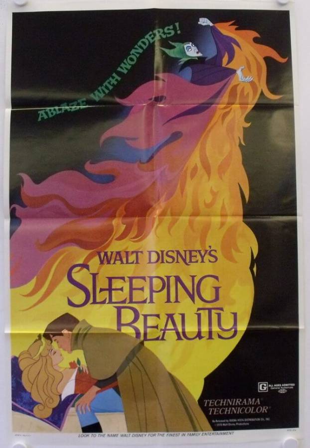 Dornröschen und der Prinz originales US Filmplakat