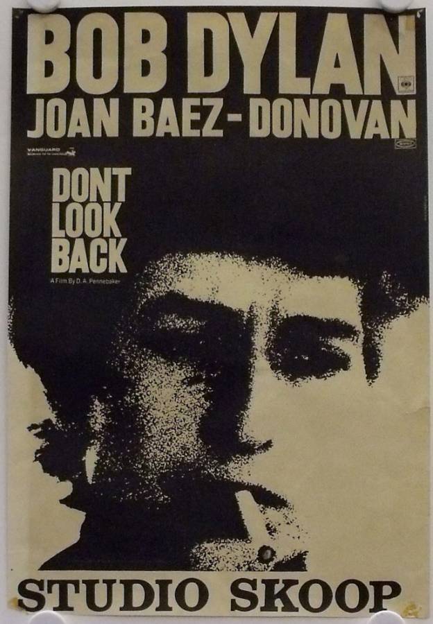 Don't Look Back originales Filmplakat