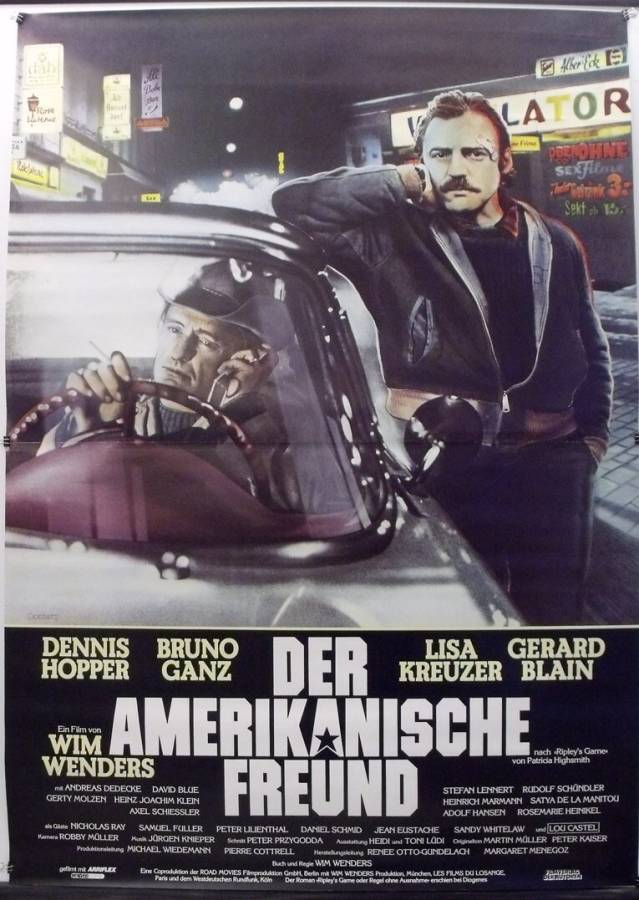Der Amerikanische Freund originales deutsches A00-Filmplakat
