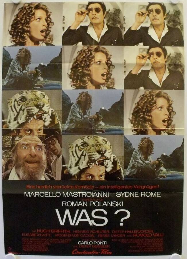What? original release german movie poster