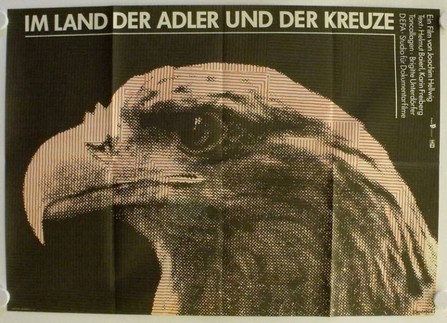 Im Land der Adler und der Kreuze original release east-german movie poster