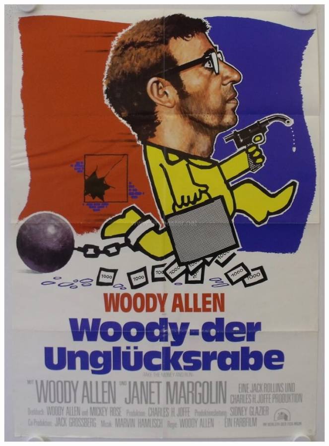 Woody der Unglücksrabe originales deutsches Filmplakat