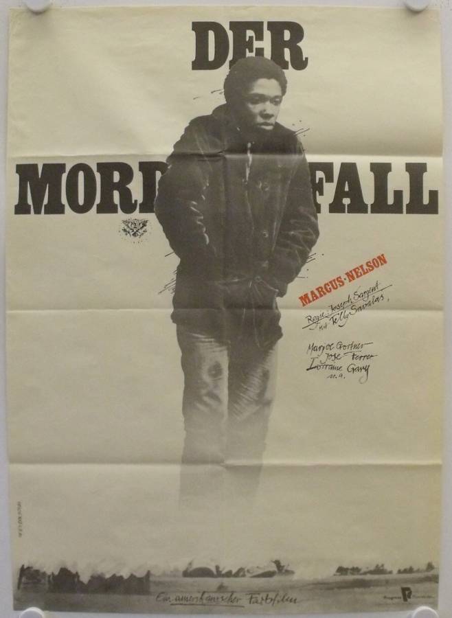 The Marcus-Nelson Murders original release east-german movie poster