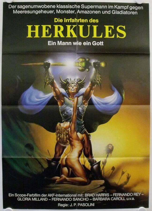 Goliath against the Giants re-release german movie poster