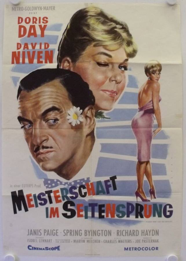Please Don't Eat the Daisies original release german movie poster