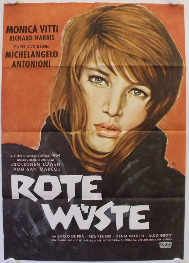 Rote Wüste originales Filmplakat
