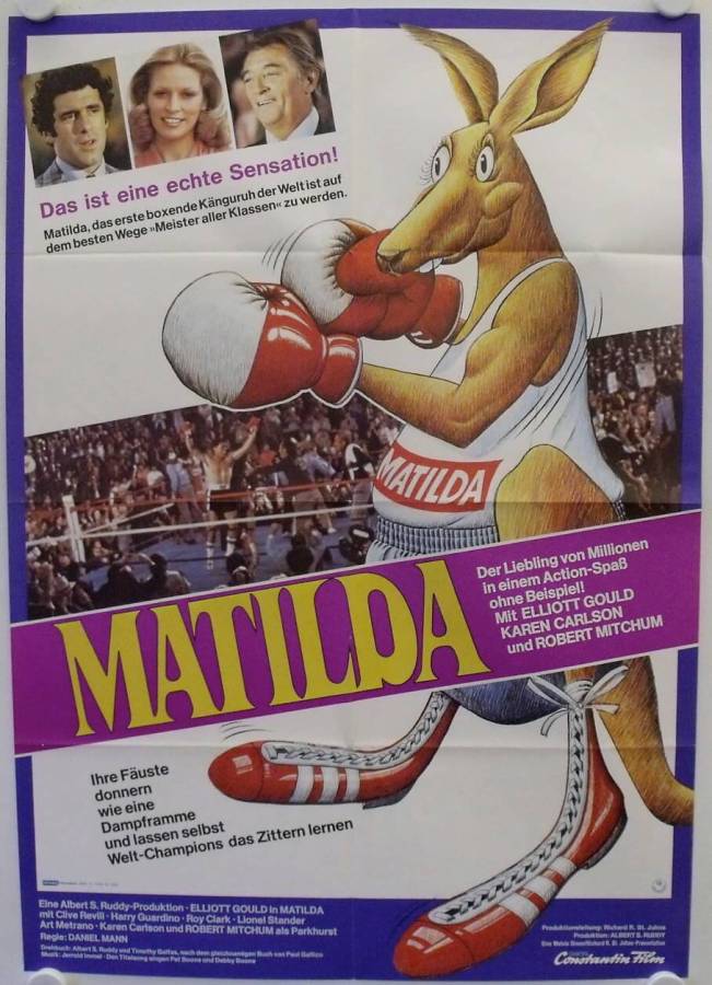 Matilda originales deutsches Filmplakat