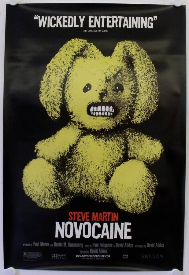 Novocaine originales US Filmplakat