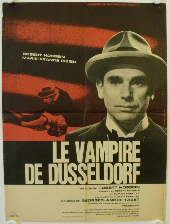 Der Mann, der Peter Kürten hiess originales Filmplakat