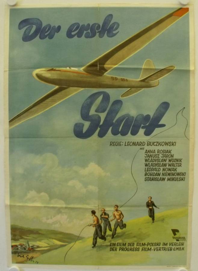 Der erste Start originales DDR Filmplakat