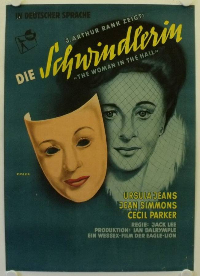 Die Schwindlerin originales Filmplakat