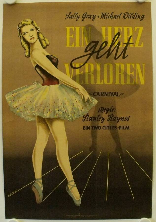 Ein Herz geht verloren originales deutsches Filmplakat