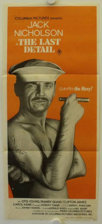 The Last Detail original release Australian Daybill movie poster