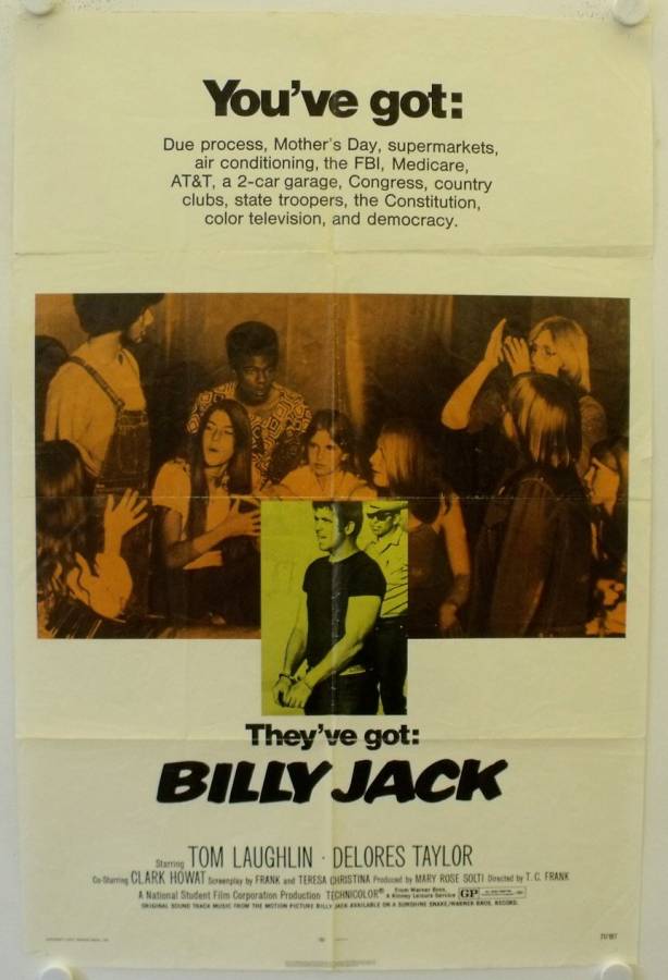Billy Jack originales US Filmplakat