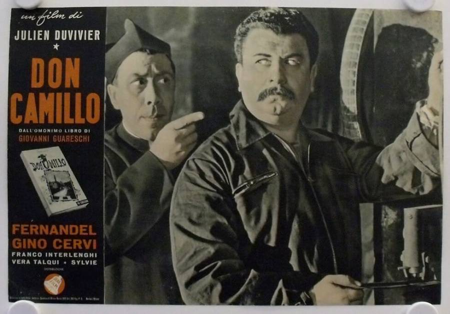 Don Camillo original release italian fotobusta movie poster
