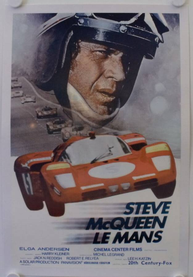 Le Mans originales Filmplakat