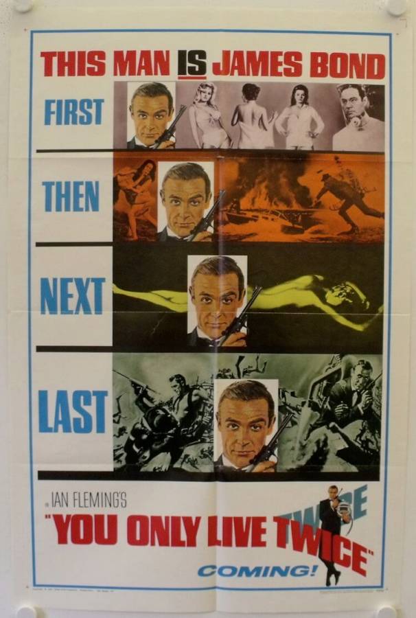 Man lebt nur zweimal originales US Advance Filmplakat