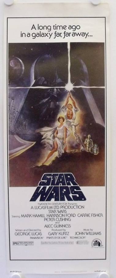 Krieg der Sterne originales Filmplakat