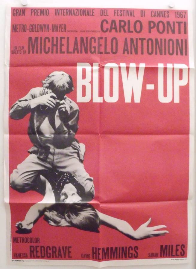 Blow Up originales Filmplakat aus Italien
