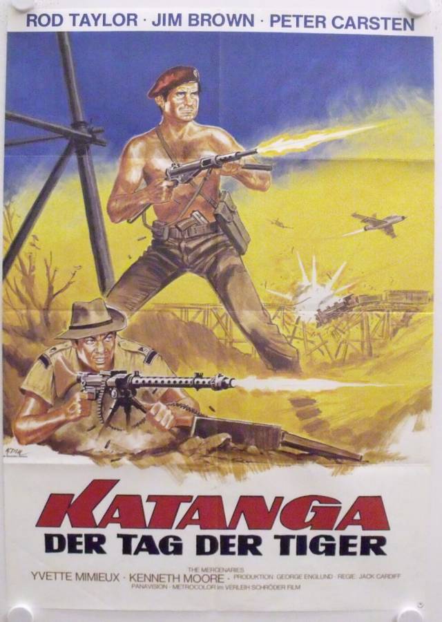 Katanga - Der Tag der Tiger originales Filmplakat