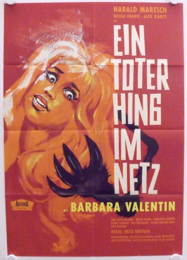 Ein Toter hing im Netz originales deutsches Filmplakat