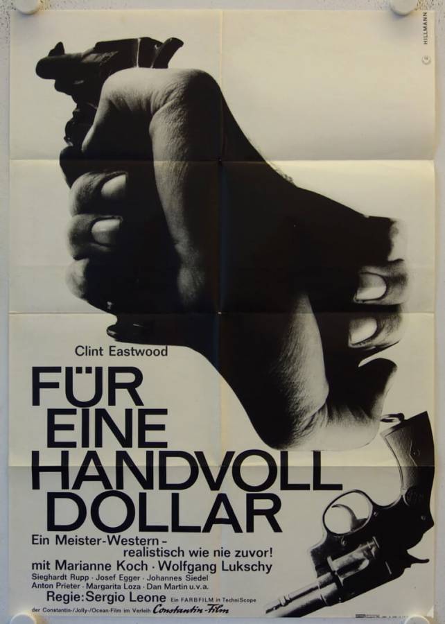 Für eine Handvoll Dollar originales deutsches Filmplakat