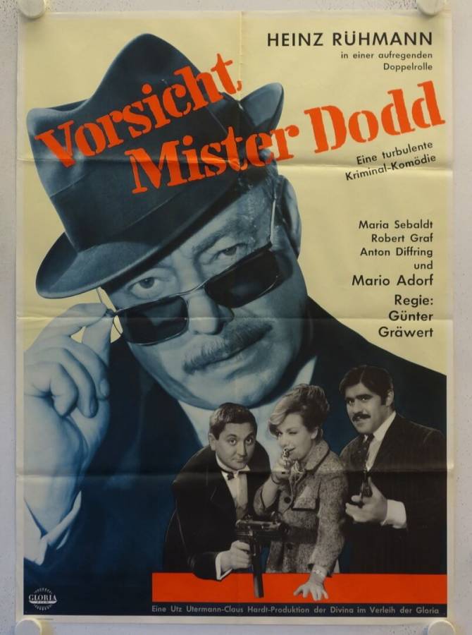 A Mission for Mister Dodd original release german movie poster