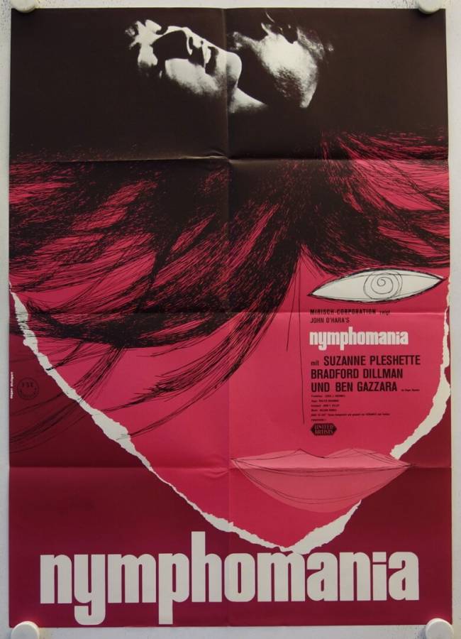 Nymphomania originales deutsches Filmplakat
