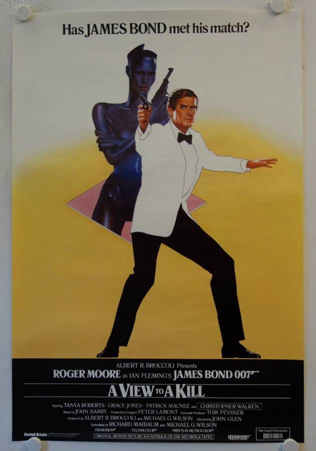 James Bond 007 - Im Angesicht des Todes originales britisches Filmplakat