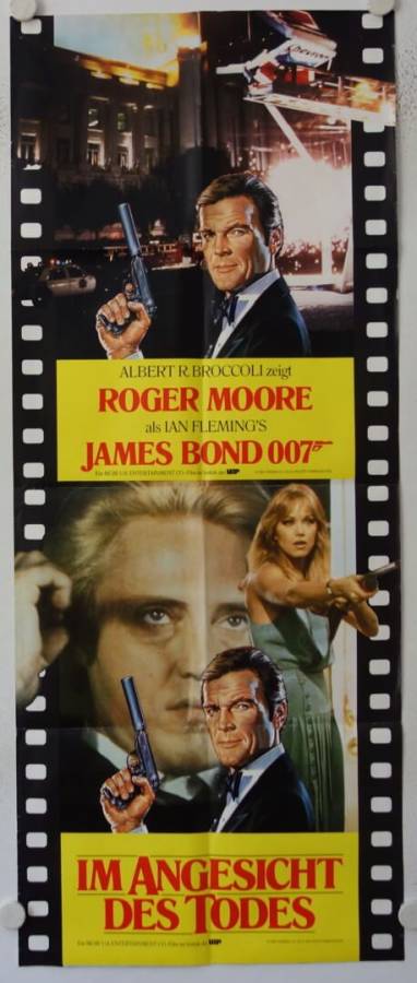 James Bond 007 - Im Angesicht des Todes originales deutsches Sonder-Filmplakat